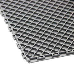 Плитка модульная ПВХ Пластфактор Veropol Stone Пыльно-серая RAL 7037 2,25 кв.м 7 мм - фото 2