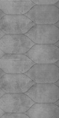 Изображение товара Керамогранит Lavelly Hexagon Relief темно-серый матовый 1200х600х8,5 мм (2 шт.=1,44 кв.м)