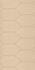 Керамогранит Lavelly Hexagon Relief бежевый матовый 1200х600х8,5 мм (2 шт.=1,44 кв.м)