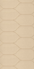 Керамогранит Lavelly Hexagon Relief бежевый матовый 1200х600х8,5 мм (2 шт.=1,44 кв.м) - фото 1
