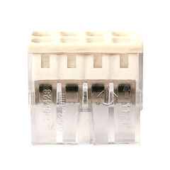 Клемма на 8 проводов КМ 2273-208 0,5-2,5 кв.мм самозажимная без пасты (6 шт.) (ЦБ-00021638/5116) - фото 4