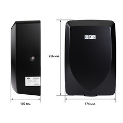 Сушилка для рук BXG JET-3100D высокоскоростная 700 Вт черная (1750499) - фото 4