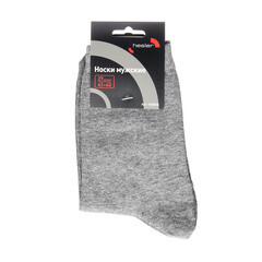 Носки мужские Hesler кардная пряжа 41-43 серые - фото 2