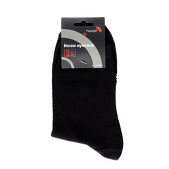 Носки мужские Hesler кардная пряжа 44-46 черные - фото 2