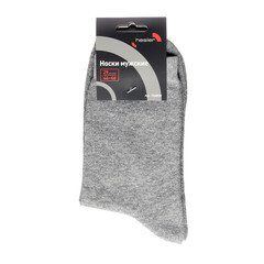 Носки мужские Hesler кардная пряжа 44-46 серые - фото 2