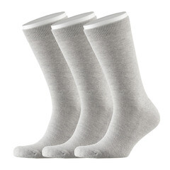 Носки мужские Hesler кардная пряжа 41-43 серые (3 пары) - фото 1