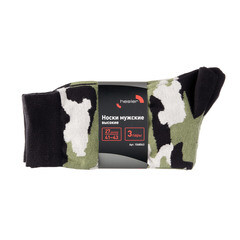 Носки мужские Hesler кардная пряжа 41-43 камуфляж (3 пары) - фото 2