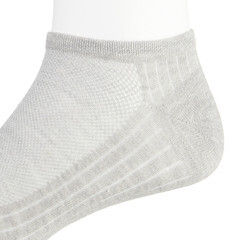 Носки мужские низкие Hesler кардная пряжа 44-46 серые (3 пары) - фото 5