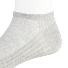 Носки мужские низкие Hesler кардная пряжа 41-43 серые (3 пары) - фото 5