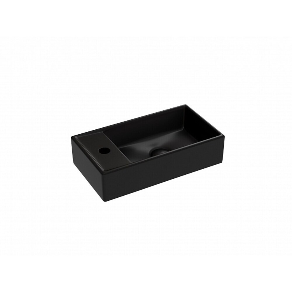 

Раковина Ceramicanova Element 40 см подвесная черная матовая (CN6051RMB), Черный