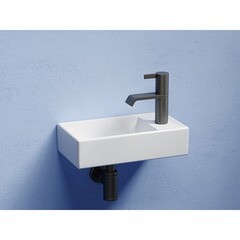 Раковина Ceramicanova Element 40 см подвесная белая (CN6051L) - фото 4