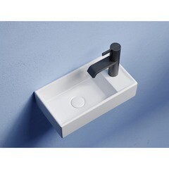 Раковина Ceramicanova Element 40 см подвесная белая (CN6051L) - фото 3