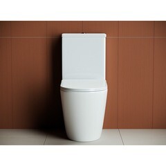 Унитаз-компакт Ceramicanova Highlight Rimless безободковый с универсальным выпуском с сиденьем дюропласт микролифт белый (CN1802) - фото 4