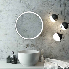 Зеркальный шкаф Continent Torneo 60х60х15 см с подсветкой белый - фото 4