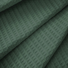 Полотенце вафельное кухонное Verossa Эвкалипт 40х70 см зеленое - фото 3