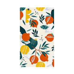 Полотенце вафельное кухонное Самойловский текстиль Фрукты 2 45х60 см мультиколор - фото 3