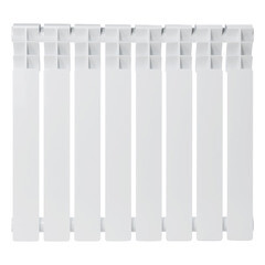 Радиатор биметаллический КМ 500 мм 8 секций 1" боковое подключение белый - фото 2