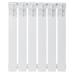 Радиатор биметаллический КМ 500 мм 6 секций 1" боковое подключение белый - фото 4