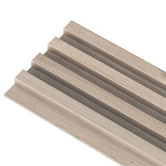 Реечная панель ПВХ 166х2900х24 мм Кронапласт Legno ламинированная дуб мавелла милк new 0,481 кв.м - фото 2