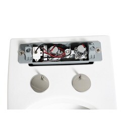 Унитаз напольный приставной Abber Rechteck с сиденьем дюропласт микролифт с импульсным смывом (AC1212P) - фото 4