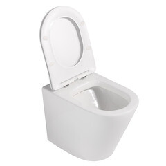 Унитаз напольный приставной Abber Bequem с горизонтальным выпуском сиденье с микролифтом (AC1113) - фото 7