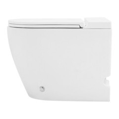 Унитаз напольный приставной Abber Bequem с сиденьем дюропласт микролифт с импульсным смывом (AC1115P) - фото 9