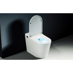 Унитаз-биде электронный Abber Bequem с сиденьем дюропласт микролифт с импульсным смывом (AC1117S) - фото 15