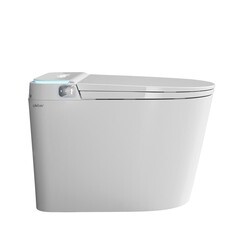 Унитаз-биде электронный Abber Bequem с сиденьем дюропласт микролифт с импульсным смывом (AC1117S) - фото 13