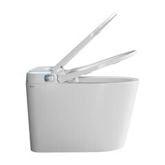 Унитаз-биде электронный Abber Bequem с сиденьем дюропласт микролифт с импульсным смывом (AC1117S) - фото 6