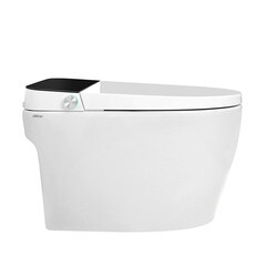 Унитаз-биде электронный Abber Bequem с сиденьем дюропласт микролифт с импульсным смывом (AC1116S) - фото 1