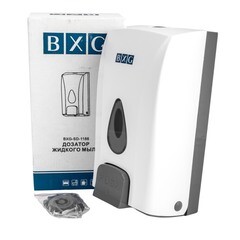 Дозатор для мыла BXG SD-1188 1000 мл пластик белый (1748777) - фото 3