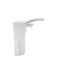 Дозатор для мыла и антисептика BXG ESD-2000 1000 мл локтевой пластик белый (1750335) - фото 5