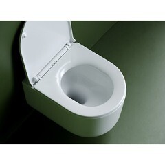 Унитаз подвесной Ceramicanova Ulma безободковый с сиденьем дюропласт микролифт смыв торнадо (CN4006T) - фото 10