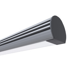 Профиль для светодиодной ленты Apeyron IP44 2 м круглый (08-18) - фото 4