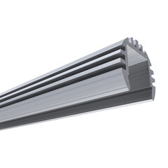 Профиль для светодиодной ленты Apeyron IP44 2 м круглый (08-18) - фото 3