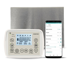 Комплект управления сауной Невотон Комфорт белый (000509) - фото 4