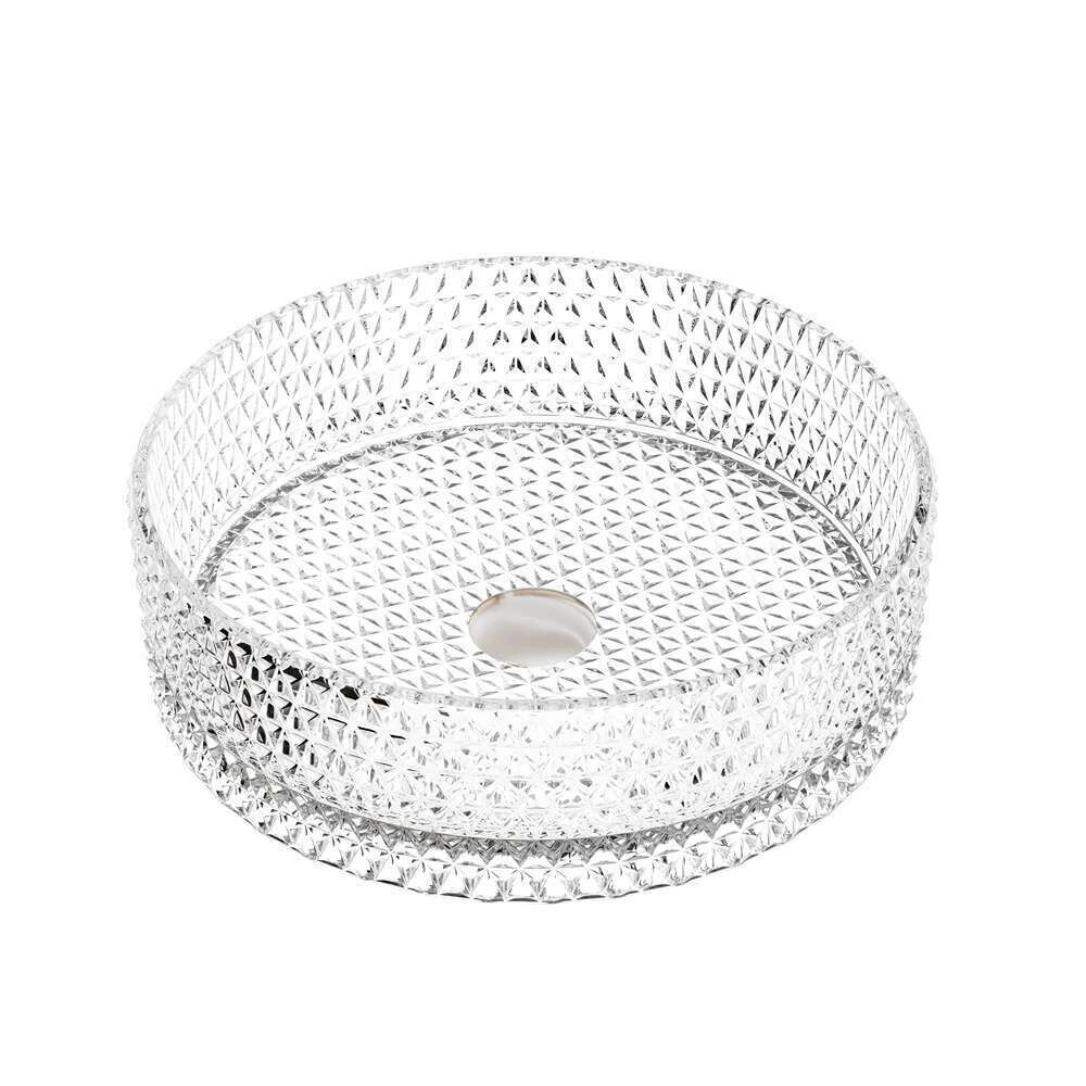 

Раковина Ceramicanova Cristal 36 см накладная прозрачная (CN6062), Прозрачный