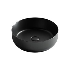 Раковина Ceramicanova Element 39 см накладная черная матовая (CN6022MB)