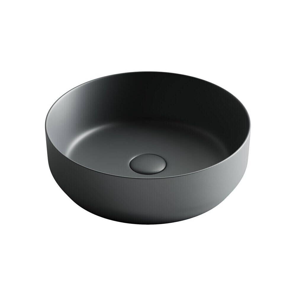 

Раковина Ceramicanova Element 39 см накладная темный антрацит (CN6022MDH), Серый