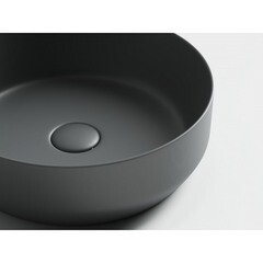 Раковина Ceramicanova Element 39 см накладная темный антрацит (CN6022MDH) - фото 4