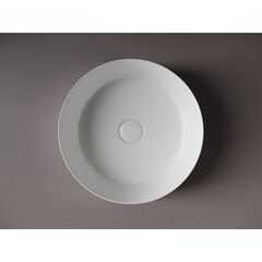 Раковина Ceramicanova Element 39 см накладная белая матовая (CN6022MW) - фото 5