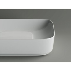Раковина Ceramicanova Element 60 см накладная белая (CN5021) - фото 4