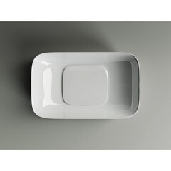 Раковина Ceramicanova Element 60 см накладная белая (CN5021) - фото 3