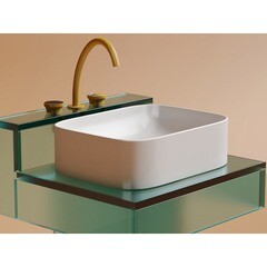 Раковина Ceramicanova Element 51 см накладная белая матовая (CN6052MW) - фото 5