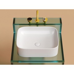 Раковина Ceramicanova Element 51 см накладная белая матовая (CN6052MW) - фото 3