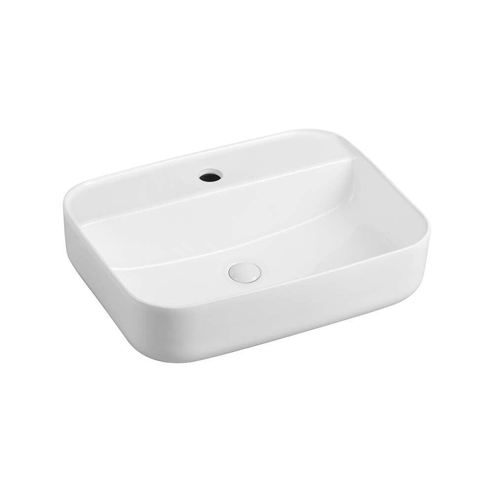 Изображение товара Раковина Ceramicanova Element 50 см накладная Белая санфарфор
