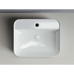 Раковина Ceramicanova Element 50 см накладная белая (CN5015) - фото 3