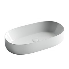 Раковина Ceramicanova Element 68 см накладная белая (CN5022) - фото 1