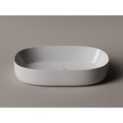 Раковина Ceramicanova Element 68 см накладная белая (CN5022) - фото 3