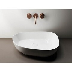 Раковина Ceramicanova Element 55 см накладная белая (CN5003) - фото 3